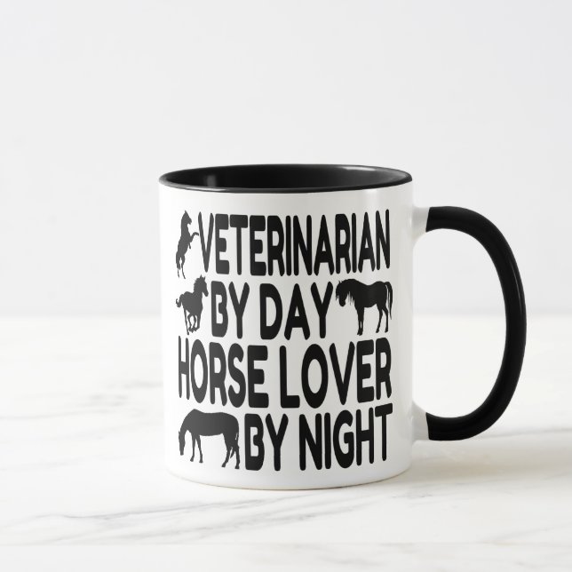 Caneca Horse Lover Veterinarian (Direita)