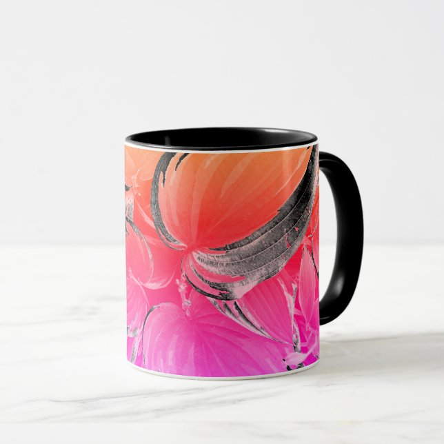 Caneca "Hostas" (Frente Esquerda)