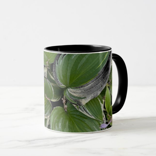 Caneca "Hostas" Mug (Frente Esquerda)
