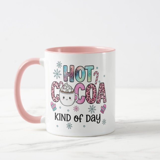 Caneca Hot Cocoa Kind of Day (Esquerda)