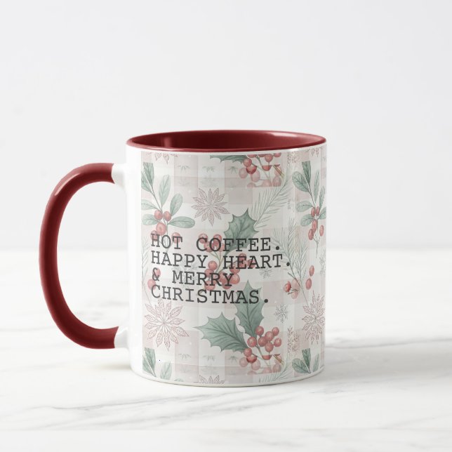 Caneca Hot Coffee Merry Christmas (Esquerda)