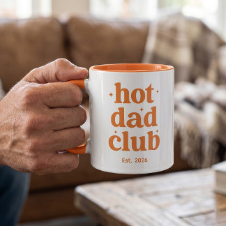 Caneca Hot Dad Club Presente Único Dia dos Pais