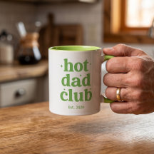 Caneca Hot Dad Club Presente Único Dia dos Pais