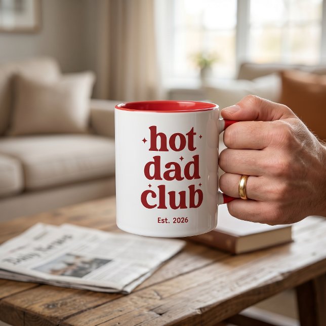 Caneca Hot Dad Club Presente Único Dia dos Pais (Criador carregado)
