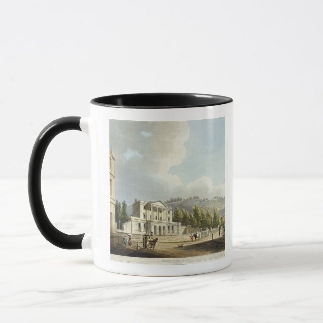 Caneca Hotel de Sydney, 'do banho ilustrado por uma série (Esquerda)