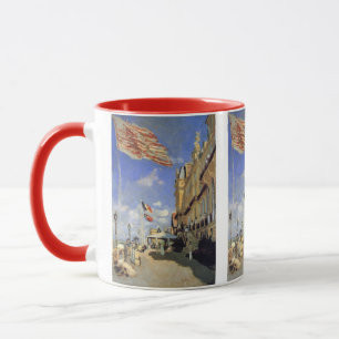 Caneca Hotel des Roches Noires, Trouville por Claude Mone