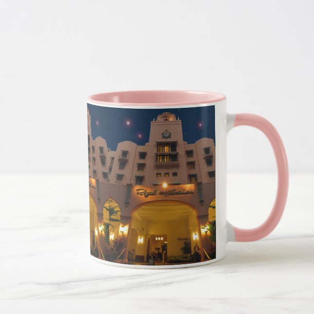 Caneca Hotel havaiano real (Direita)