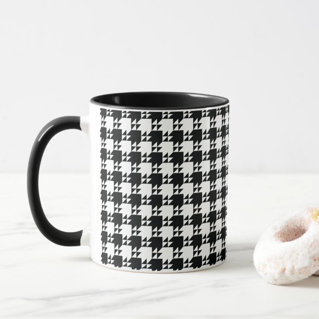 Caneca Houndstooth (Com Donut)