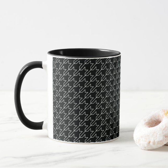 Caneca Houndstooth Mug (Com Donut)