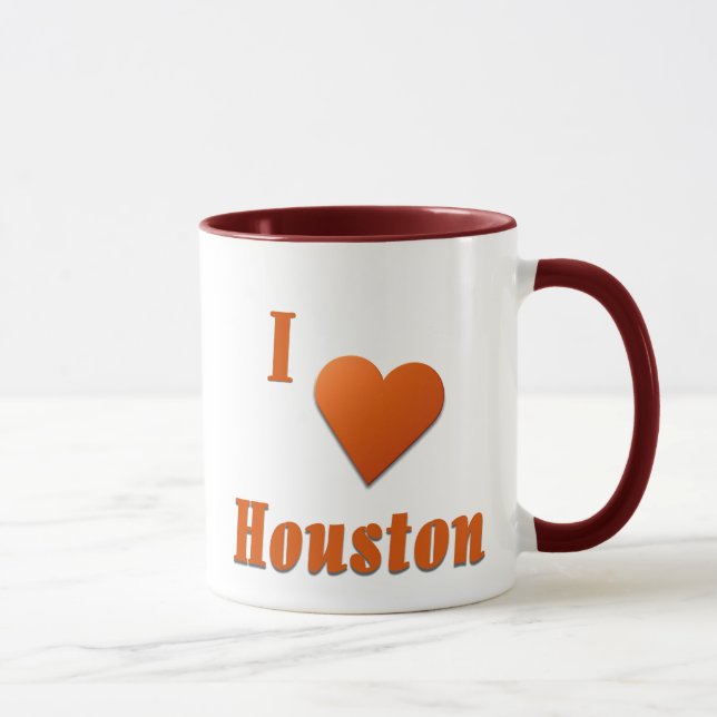 Caneca Houston  -- Laranja queimada (Direita)