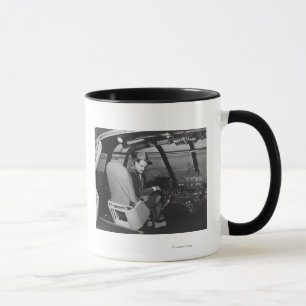 Caneca Howard Hughes em Spruce Goose Wooden Plane