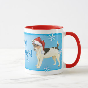 Caneca Howlidays feliz Russell Terrier