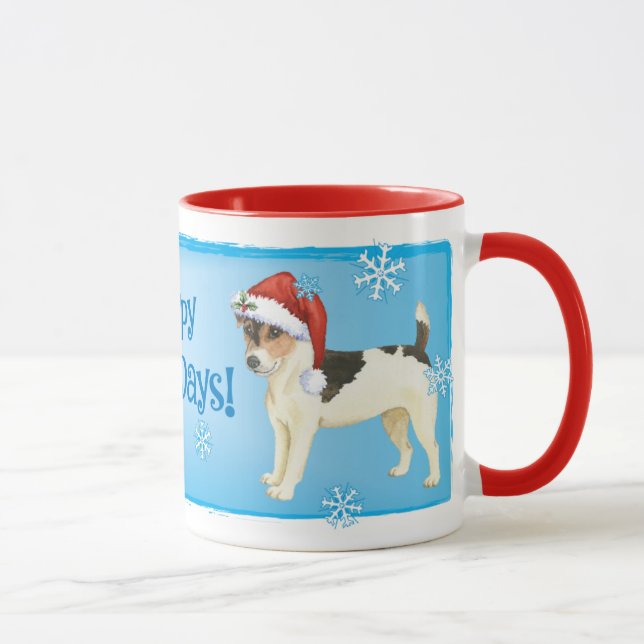 Caneca Howlidays feliz Russell Terrier (Direita)