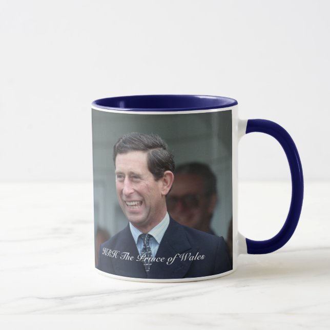 Caneca HRH o príncipe de Gales (Direita)