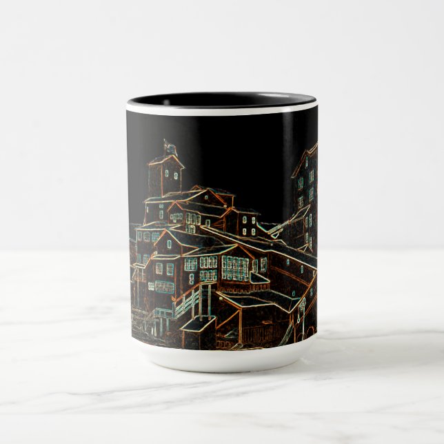 Caneca Hulha Antracite Carvão Mineiro Mineiro Mineiro (Centro)