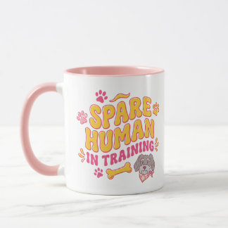 Caneca humana sobressalente personalizada com nome