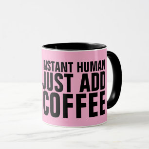 CANECA HUMANO INSTANTE ACRESCENTA MÚGS DE PINCO DE CAFÉ
