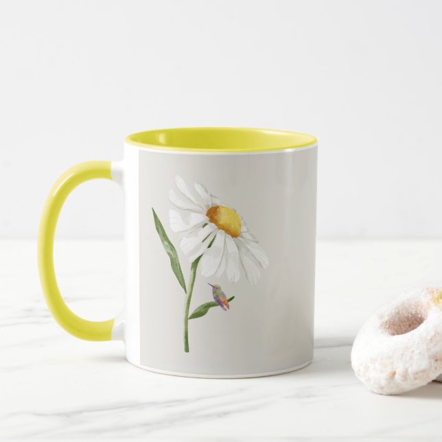 Caneca Hummingbird e Daisy (Com Donut)