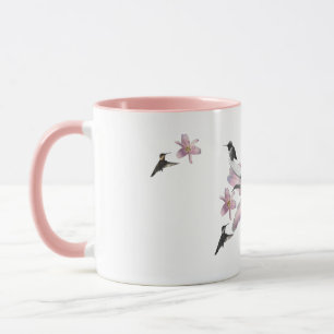 Caneca Hummingbird e Lírios