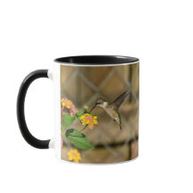 Hummingbird em Lantana 11 oz Mug