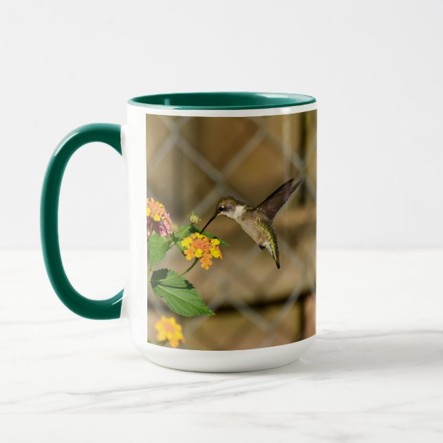 Caneca Hummingbird em Lantana 15 oz Mug (Esquerda)