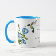 Hummingbird Faith Mug Personalizado