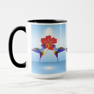 Caneca Hummingbird Haven - Mug Personalizável Para Alojad