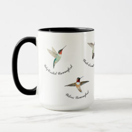 Caneca Hummingbird norte-americano