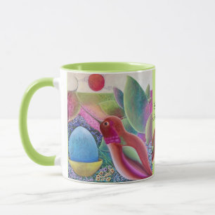 Caneca Hummingbird Whimsic Art