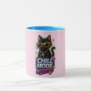 Caneca Humor Ativado – Citação de Vibrações Relaxantes En