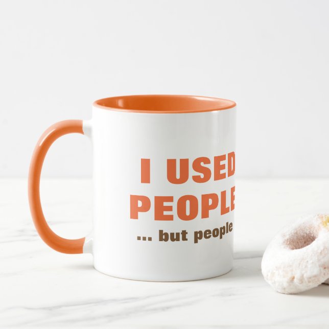 Caneca Humor de Pessoa do Pessoas (Com Donut)