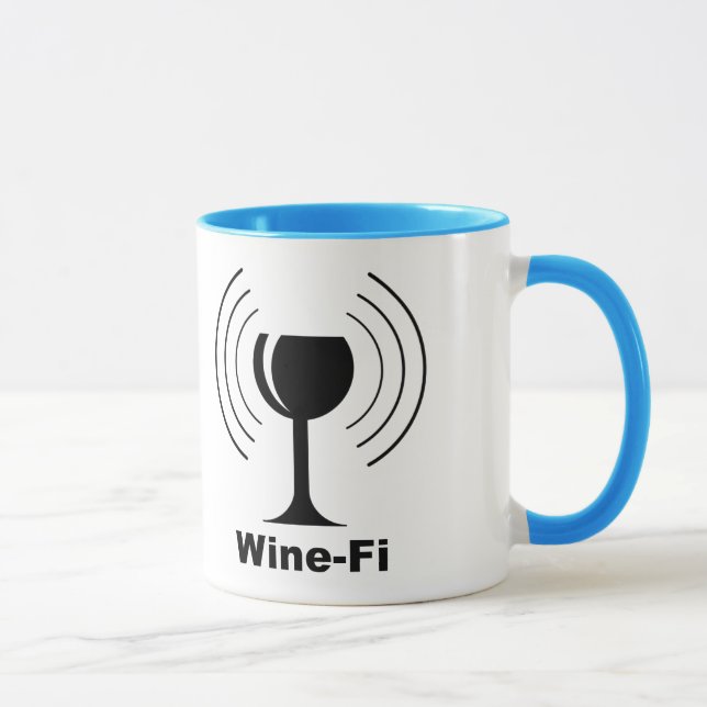 Caneca Humor de Vinho-Fi (Direita)