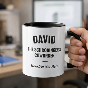 Caneca Humor Divertido de Escritório Colega de Trabalho d