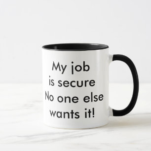 Caneca humor do trabalho