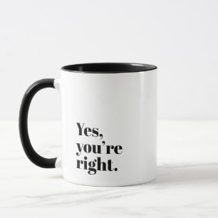 Caneca Humor e Harmonia Presente Divertido 'Sim, Você Est