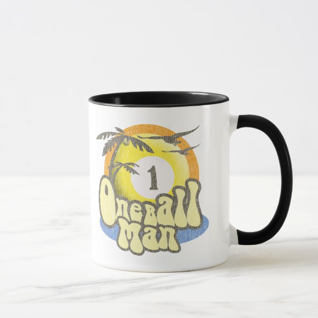 Caneca Humor Testicular do sobrevivente de câncer (Direita)