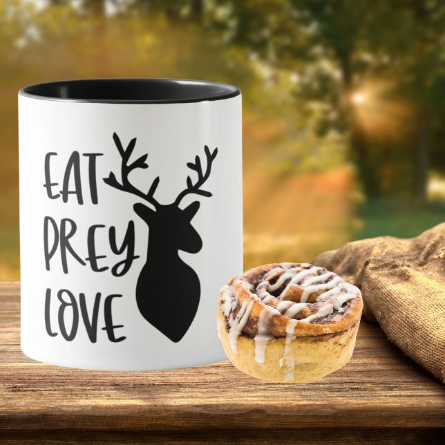 Caneca Humorous Eat Prey Love  (Criador carregado)