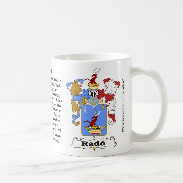 Caneca húngara da brasão da família de Rado (Direita)