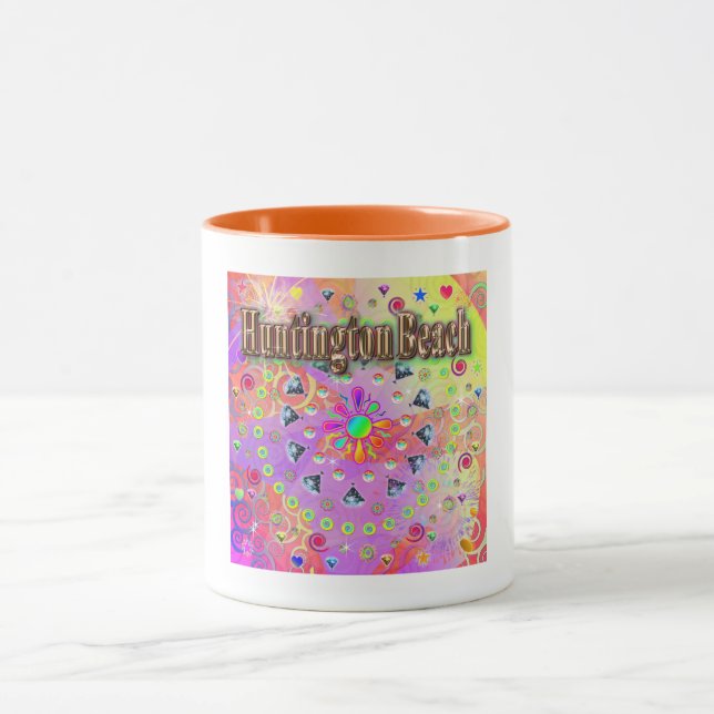 Caneca Huntington Beach Lucky Ouro Mug (Centro)