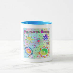 Caneca Huntington Beach Seven Suns & Energy Mug