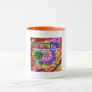 Caneca Huntington Beach Tropical Amigos Mug