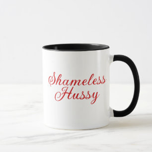 Caneca Hussy sem vergonha
