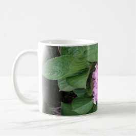 Caneca Hydrangea da ilha do balboa no roxo e no verde!