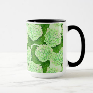 Caneca Hydrangea watercolor