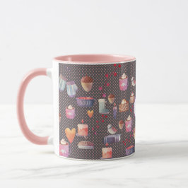 Caneca Hygge Mugs Cozy Life Personalizou Bonito Arte Foli