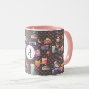 Caneca Hygge Mugs Cozy Life Personalizou Bonito Arte Foli