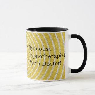 Caneca Hypnotist, Hypnotherapist & doutor de bruxa