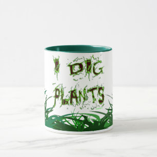 Caneca I Dig Plantas Gardener Slogan Coffee Mug