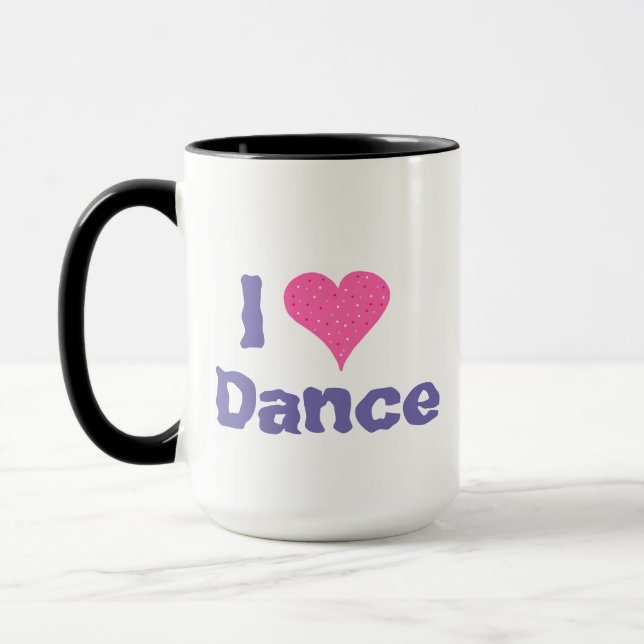 Caneca I Heart Dance (Esquerda)
