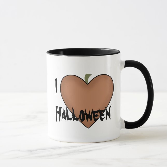Caneca I Heart (Love) Halloween (Direita)
